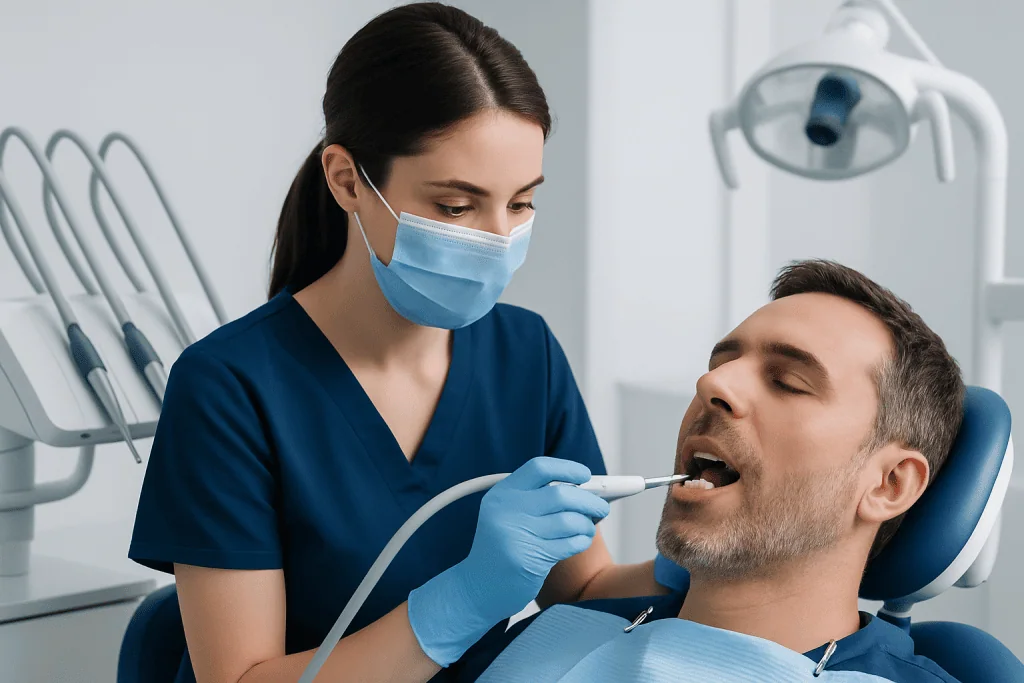 Why it matters before an implant or crown — dental hygiene before implant or crown treatment