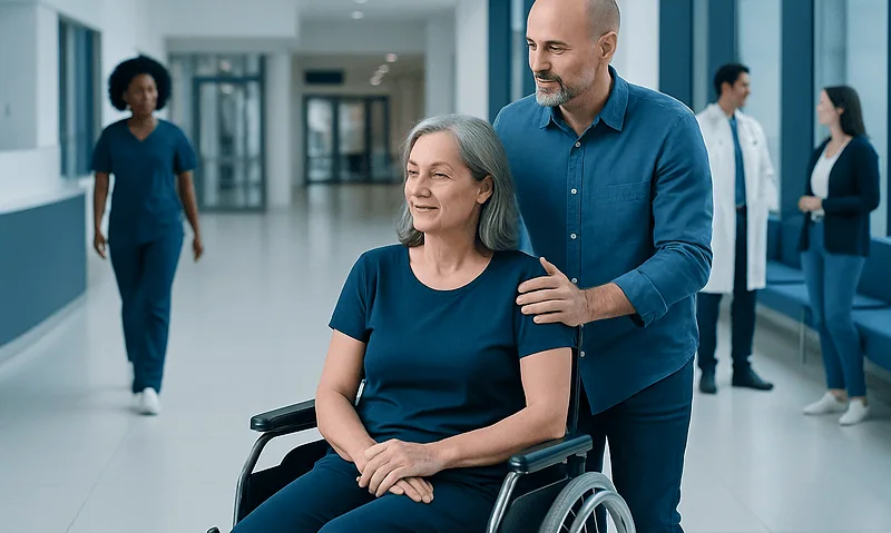 Why sharing care tasks matters during treatment abroad — Sharing care tasks