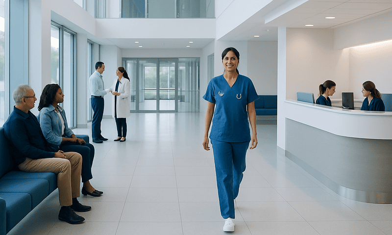 Your role as the daily anchor — Hotel-to-hospital routine