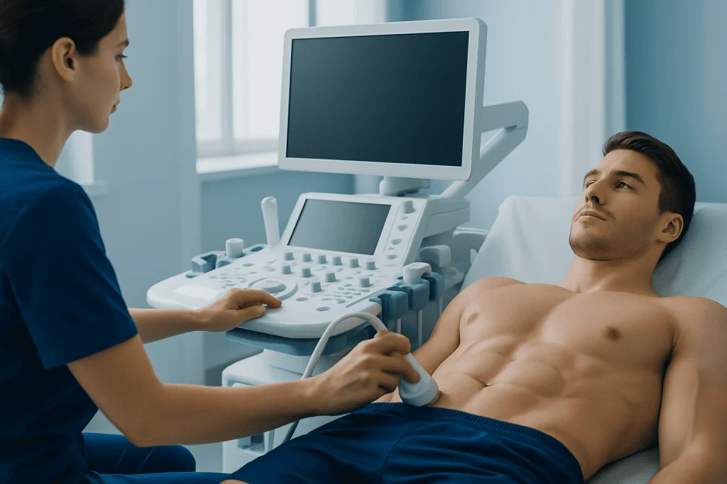 Anatomy behind the V-shaped lower abdominal line — adonis belt