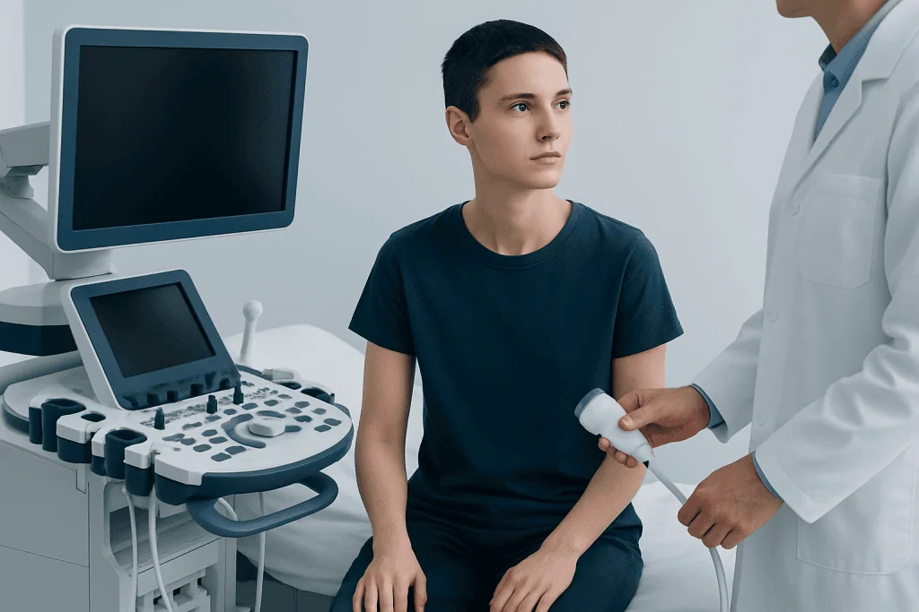 Androgynous appearance vs. a medical concern — androgynous