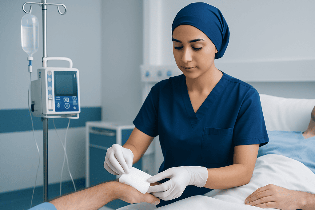 Aftercare Abroad: How to Arrange Wound Checks and Dressing Changes in Turkey 2 Arrange your wound checks before you leave the hospital — wound checks and dressing changes in Turkey