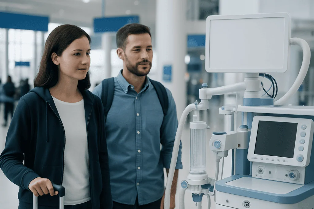 At the airport: the first practical steps after landing — arriving in Turkey for surgery