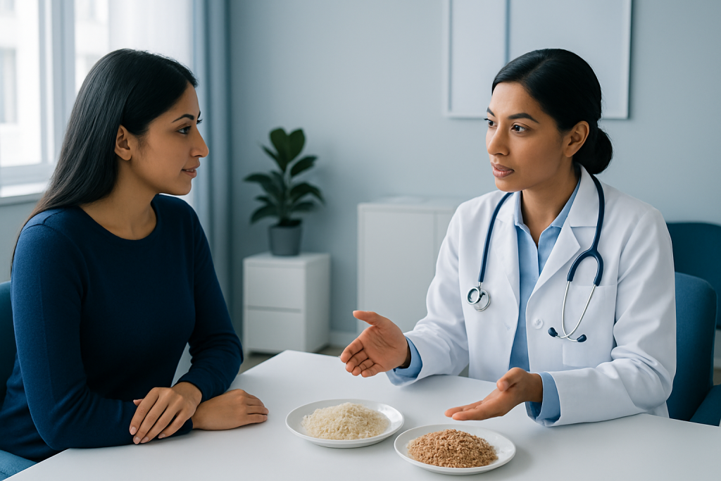 Basmati rice nutrition: white vs brown basmati — is basmati rice healthy