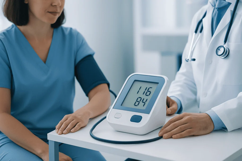 Blood Pressure Classification Table — 116/84 blood pressure