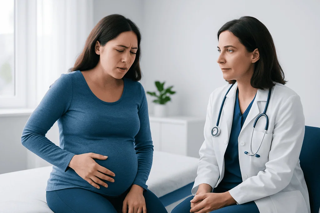 Braxton Hicks vs. true labor contractions — what does a contraction feel like