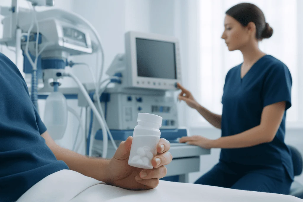 Bring medications safely and clearly labeled — what to bring for a day procedure in Turkey