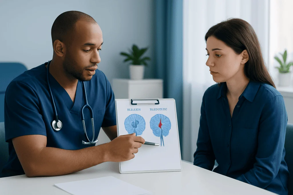 Causes and Risk Factors — ischemic stroke vs hemorrhagic stroke