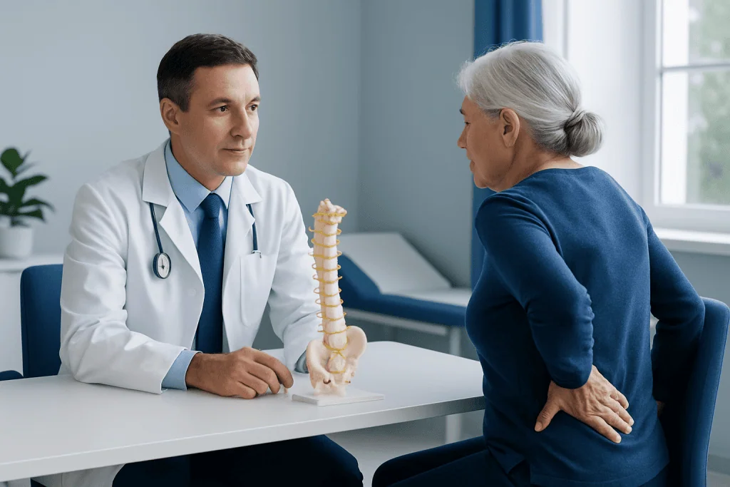 Causes and risk factors — spinal stenosis