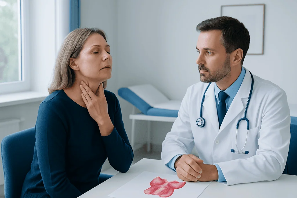 Causes and risk factors — thyroid enlargement goiter