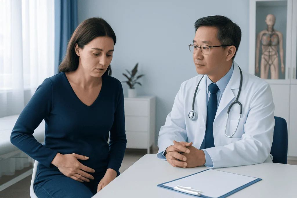 Causes and risk factors — pelvic congestion syndrome