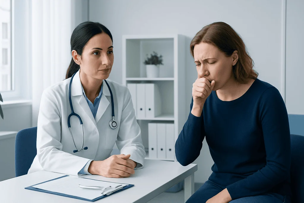 Causes and risk factors — vomiting greenish
