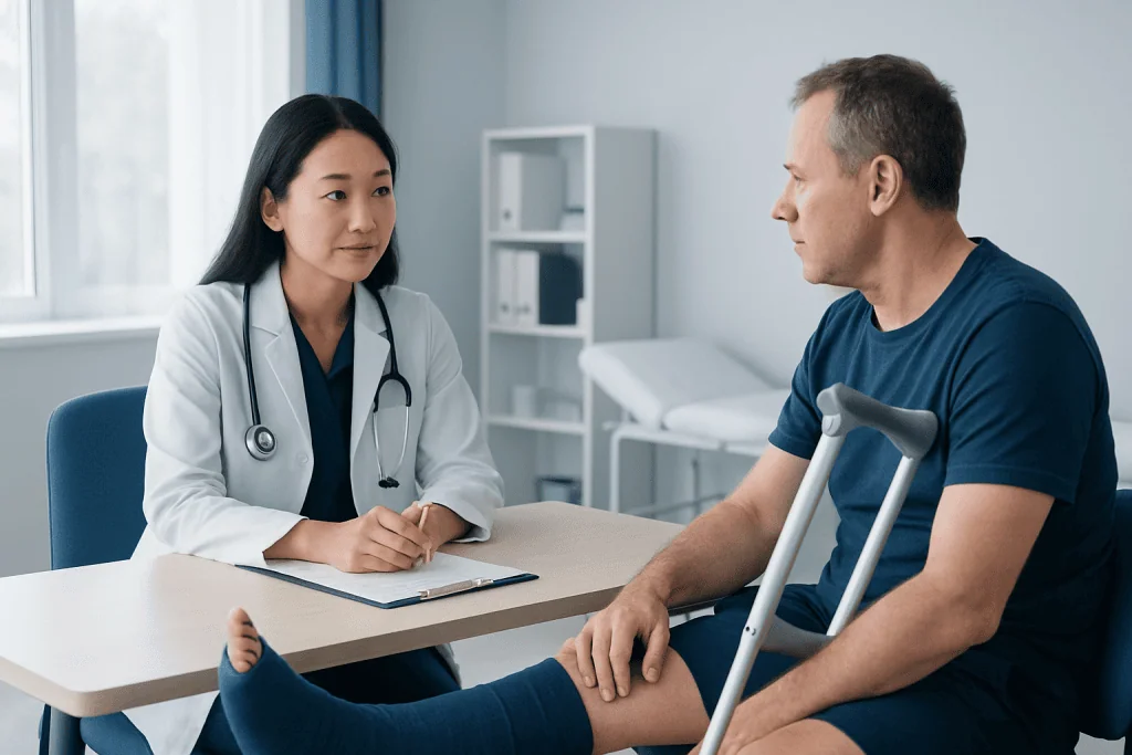 Causes and risk factors — tibia fracture