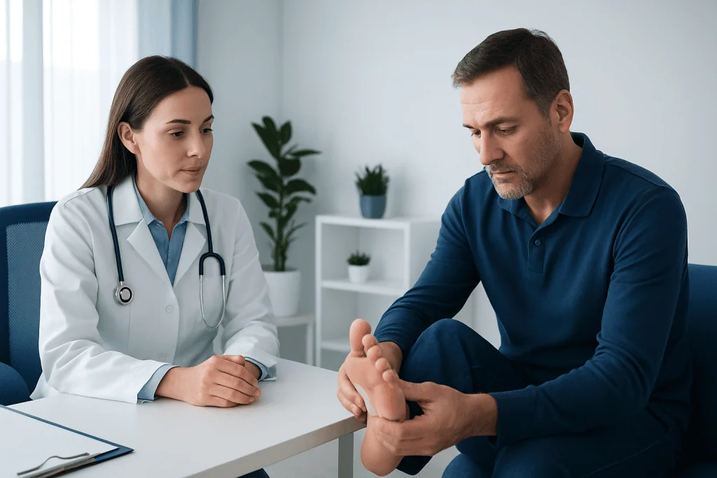 Causes and risk factors — bursitis foot