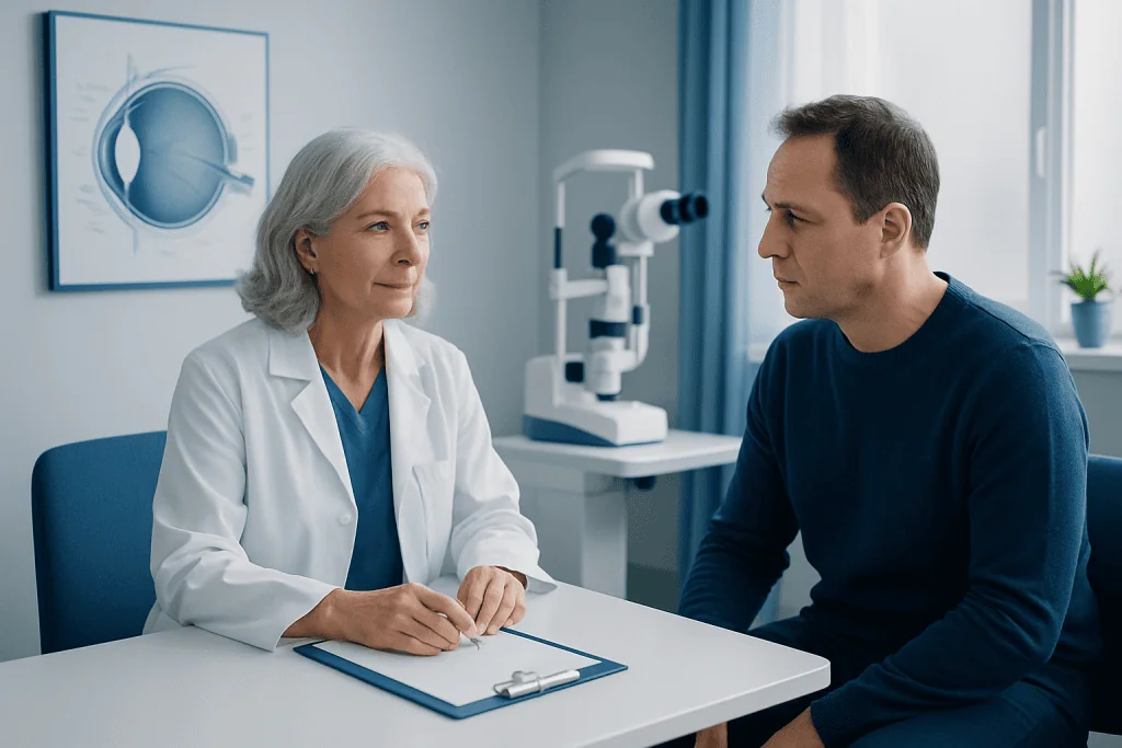 Causes and risk factors — eye cva