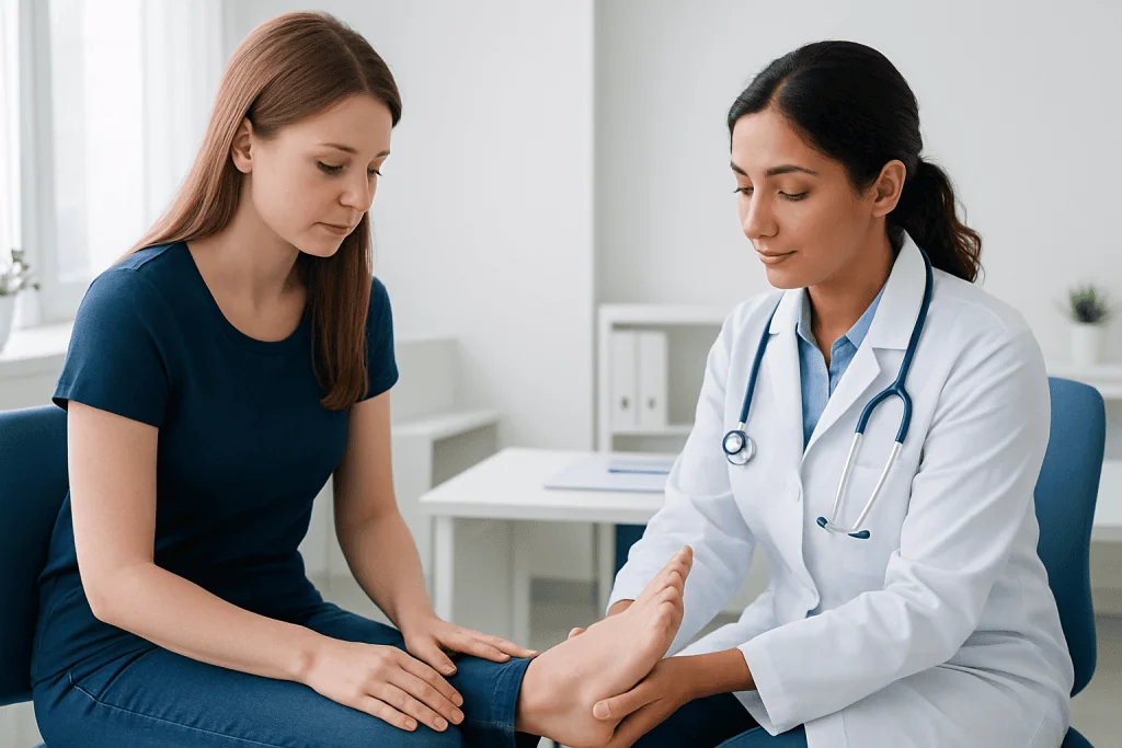 Causes and risk factors — high arch feet