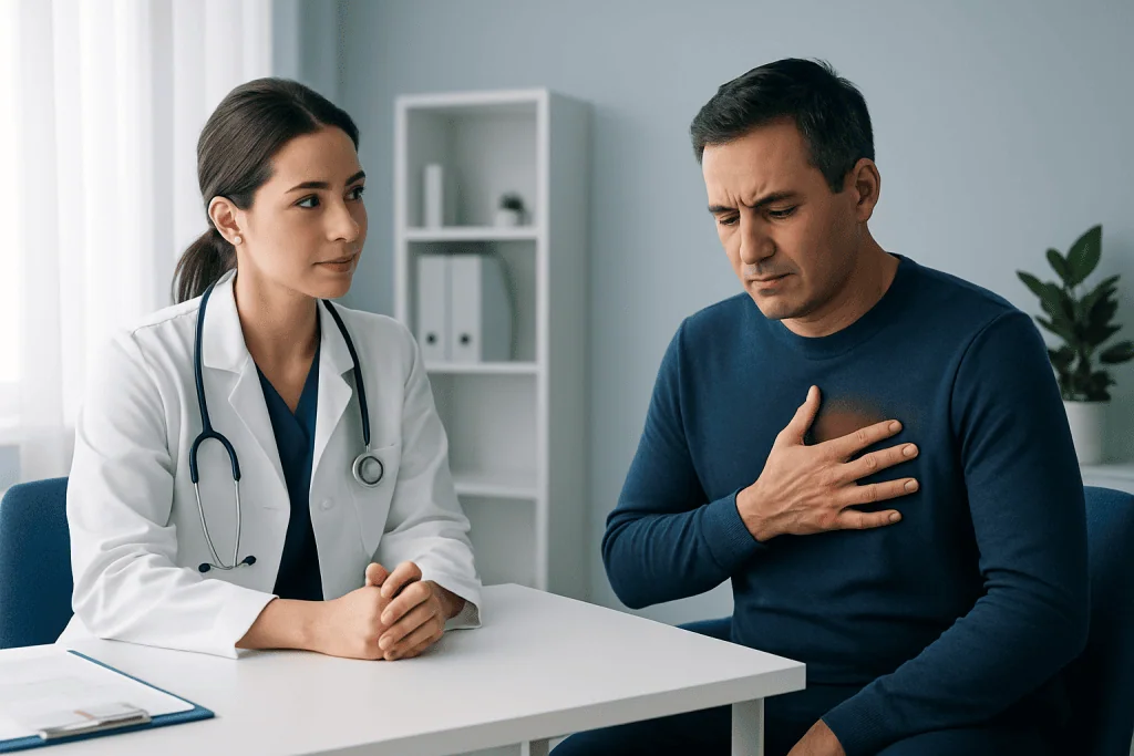 Causes and Risk Factors — burning sensation in chest