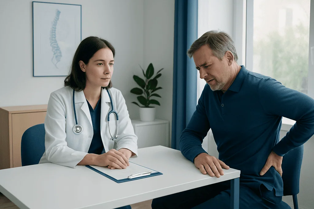 Causes and risk factors — lumbago with sciatica
