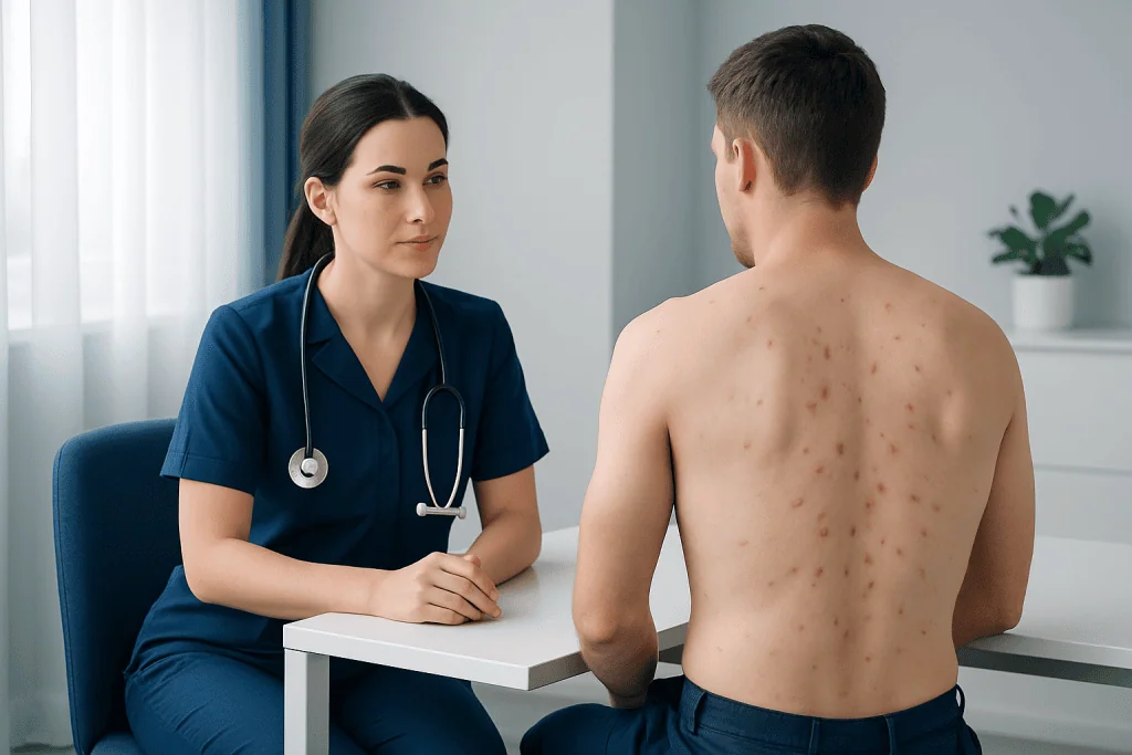Causes and risk factors — acne cysts back