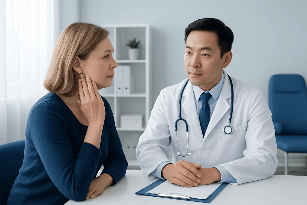 Causes and risk factors — first bite syndrome