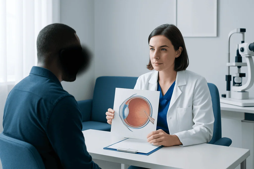 Causes and risk factors — visual field defects