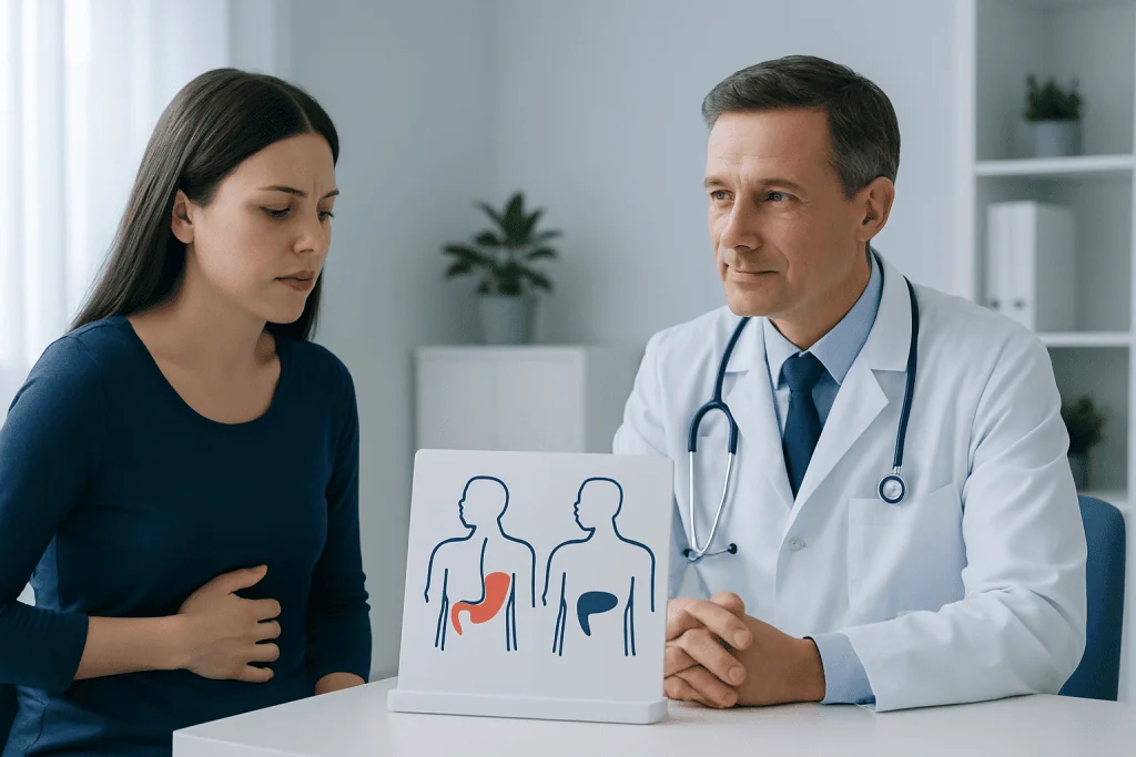 Causes and risk factors — gastroparesis vs functional dyspepsia