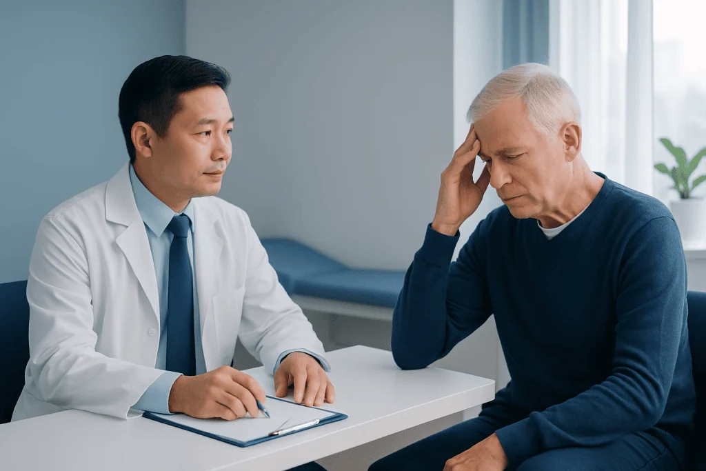 Causes and risk factors — headaches after age 50