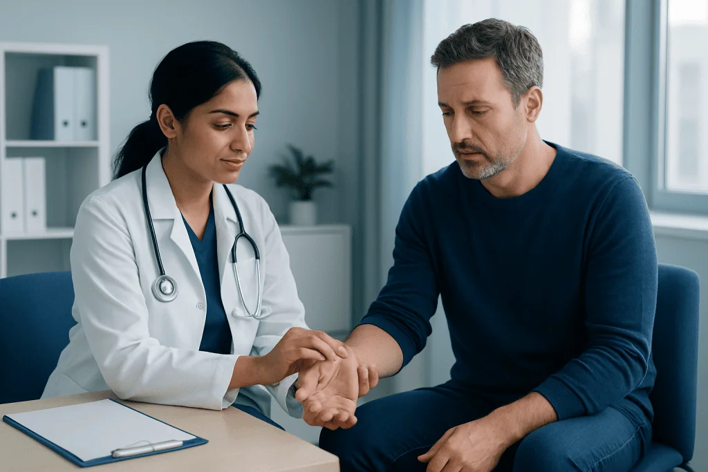 Causes and risk factors — complex regional pain syndrome