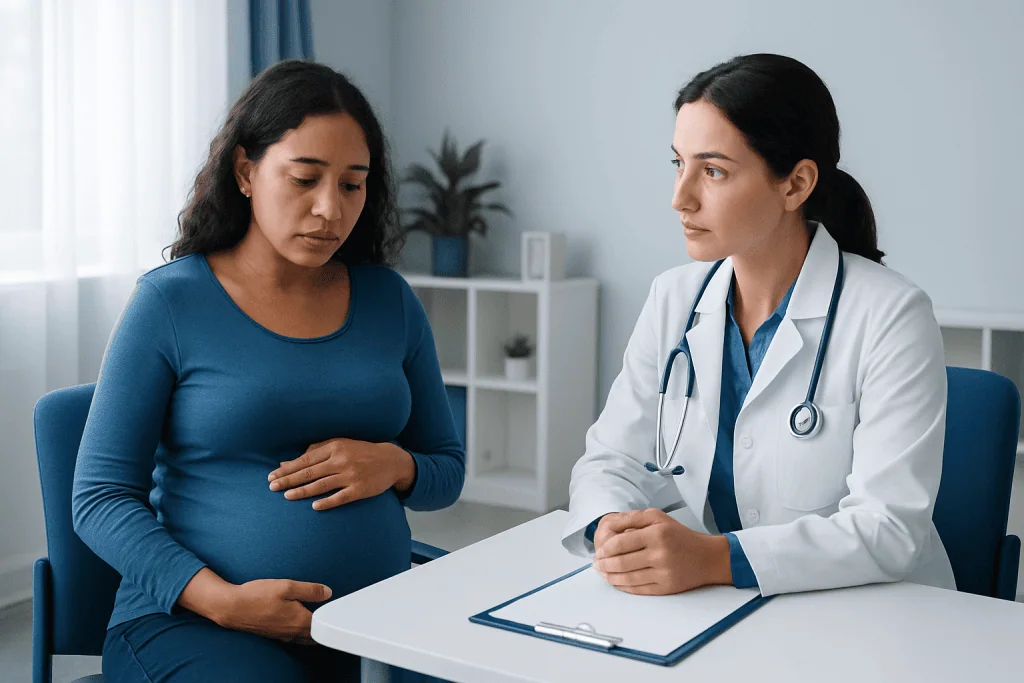 Causes and Risk Factors in Pregnancy — anaemic pregnant
