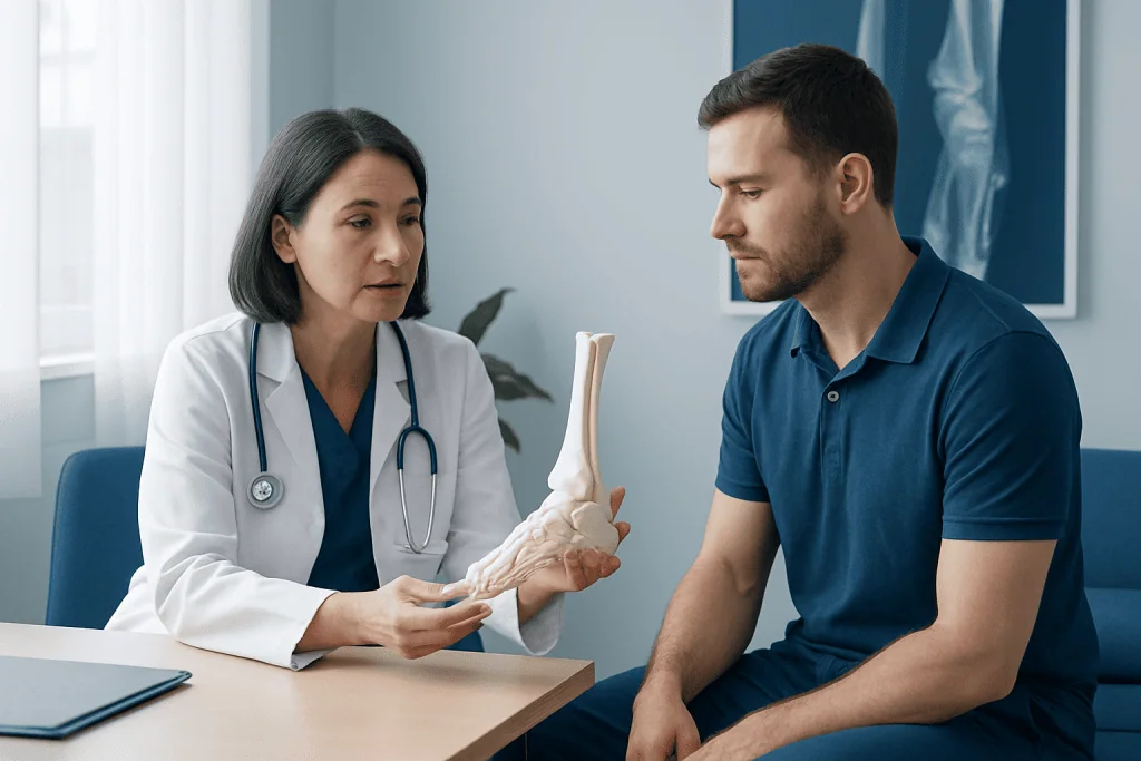 Causes, fracture types, and risk factors — ankle fracture