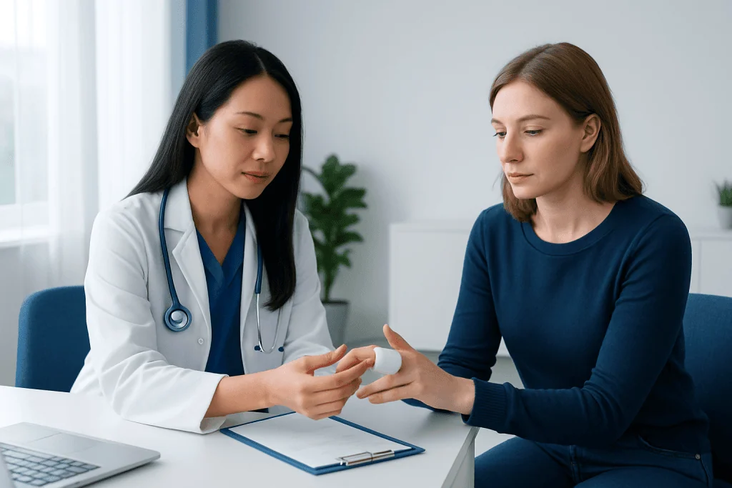Causes, injury patterns, and risk factors — broken finger