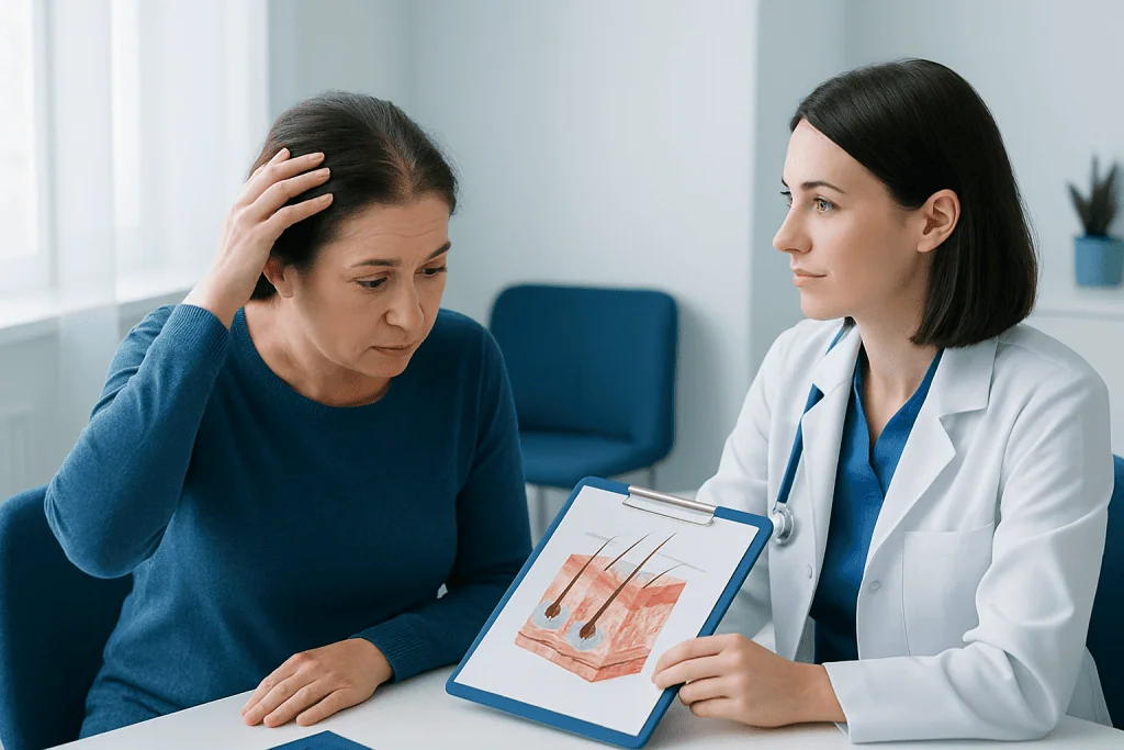Causes, triggers, and risk factors — scalp psoriasis