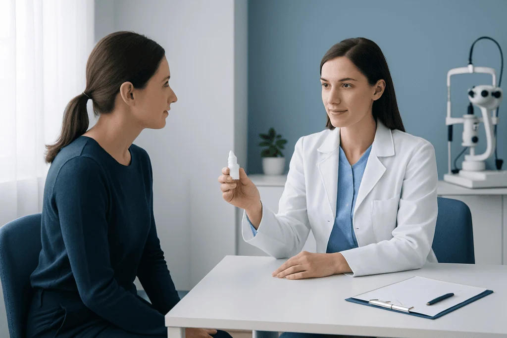 Choosing the right eye drops for common symptoms — eye drops