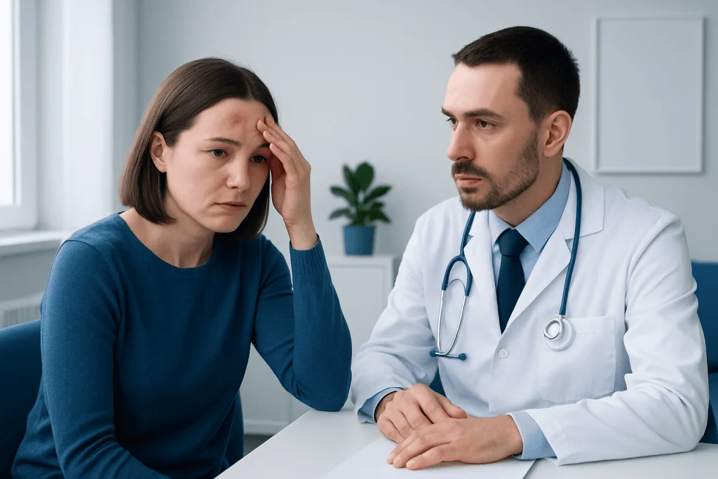 Common causes and everyday triggers — bumps on forehead