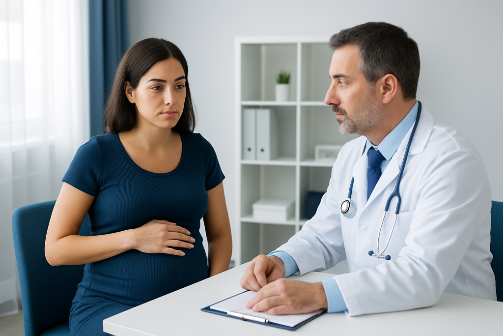 Common causes and possible risk factors — brown discharge during pregnancy