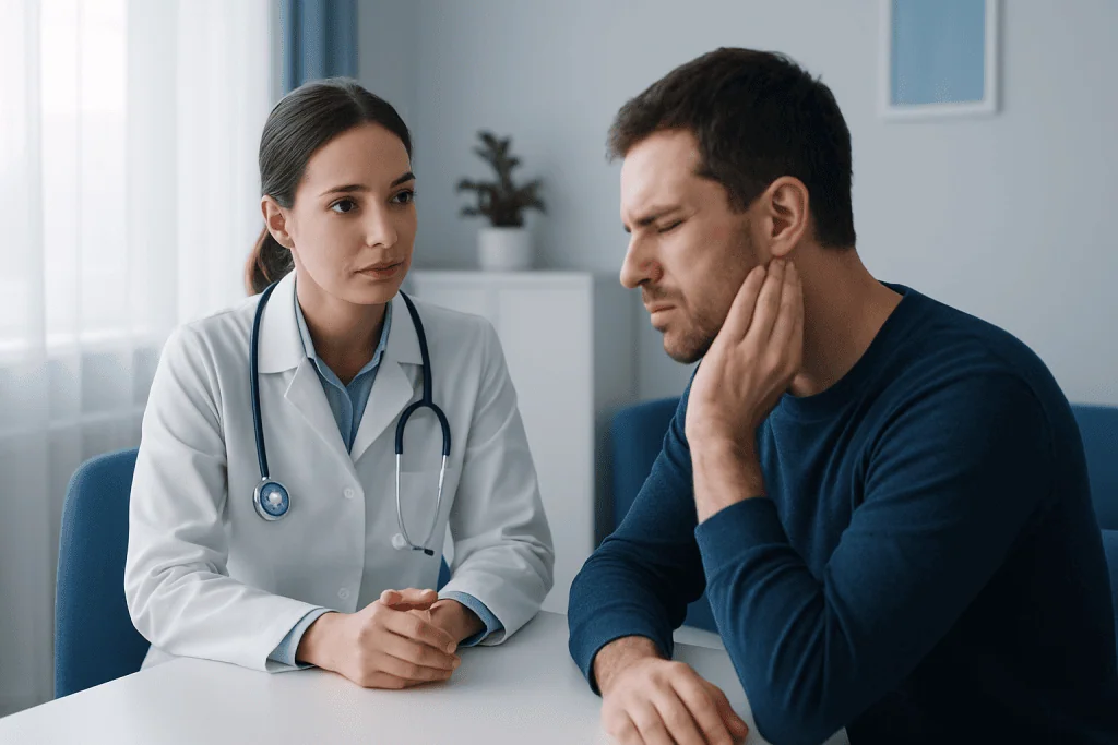 Common causes and related conditions — pain under ear behind jaw bone left side