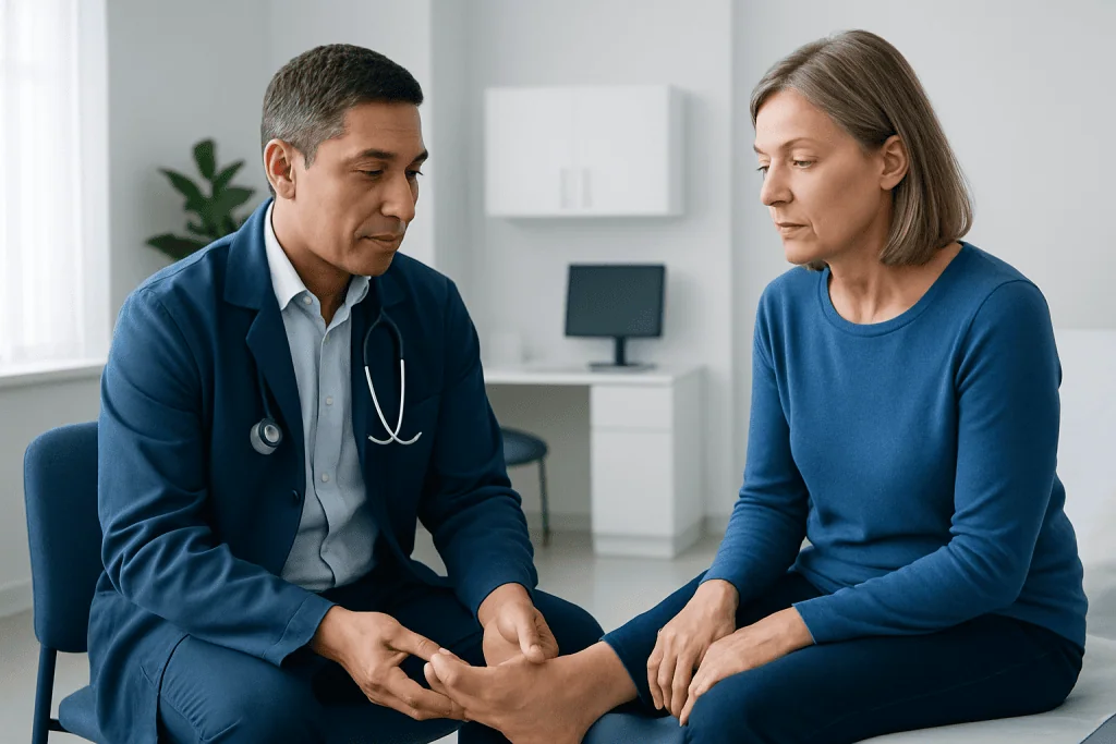 Common causes and related conditions — big toe numb