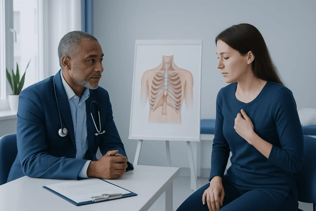 Common causes and risk factors — intercostal muscles