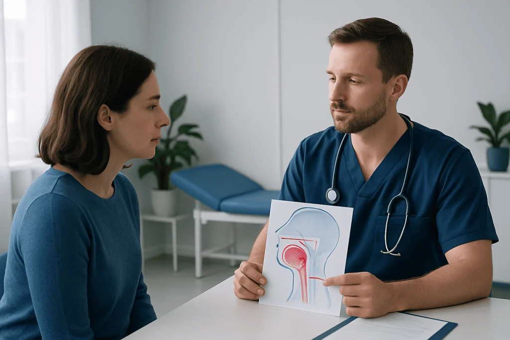 Common causes and risk factors — red pimple in back of throat