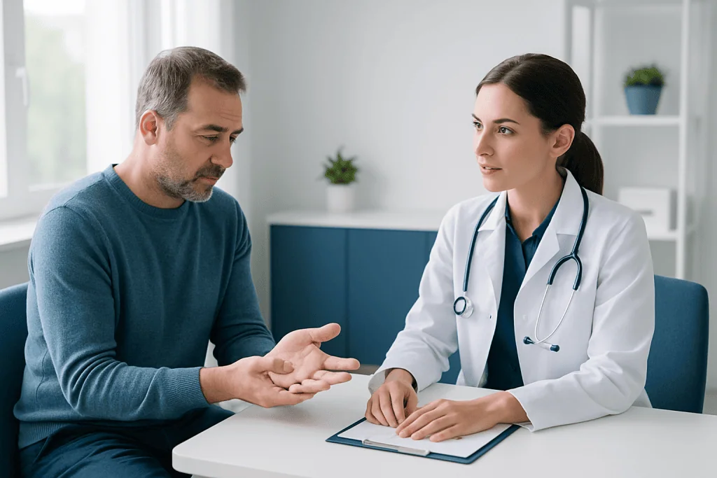 Common causes and risk factors — paresthesia in left hand