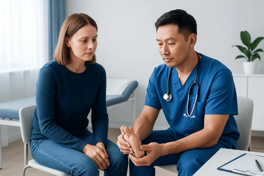 Common causes and risk factors — cramps in feet fingers