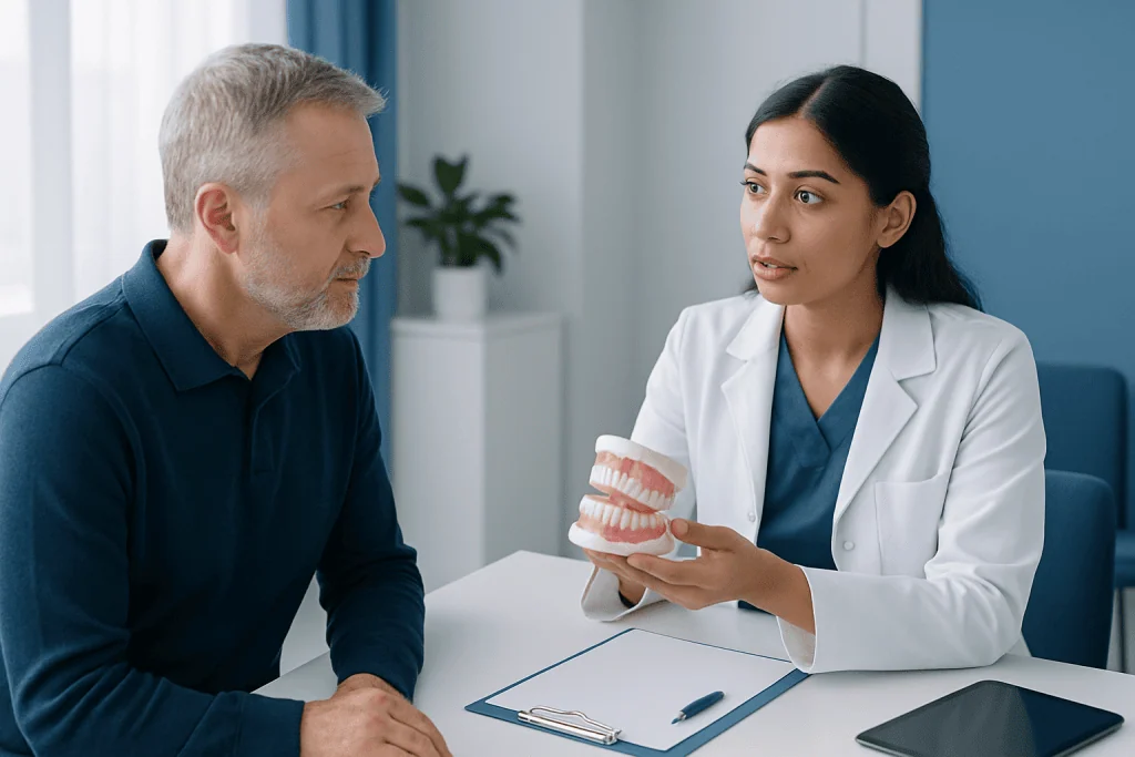 Common causes and risk factors — white gums