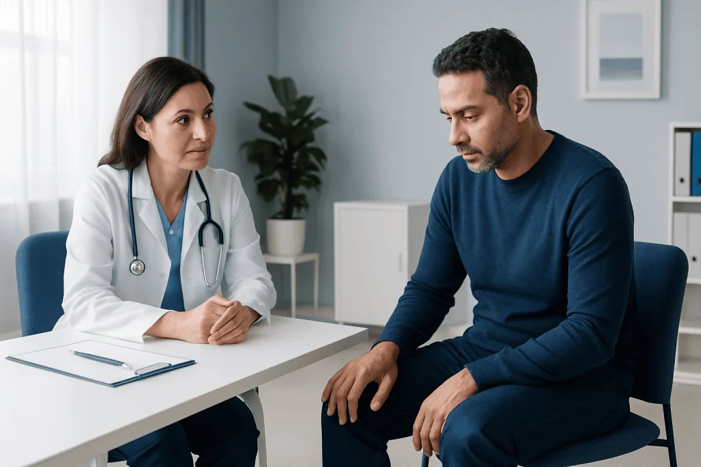 Common causes and risk factors — leg shaking