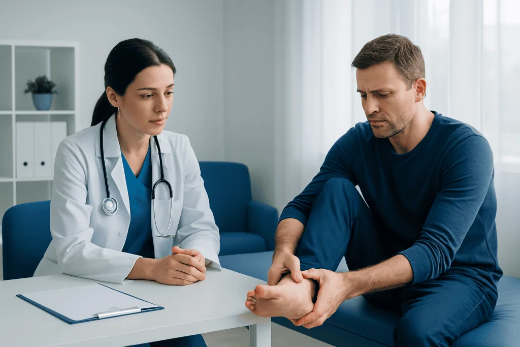 Common causes and risk factors — foot cramps
