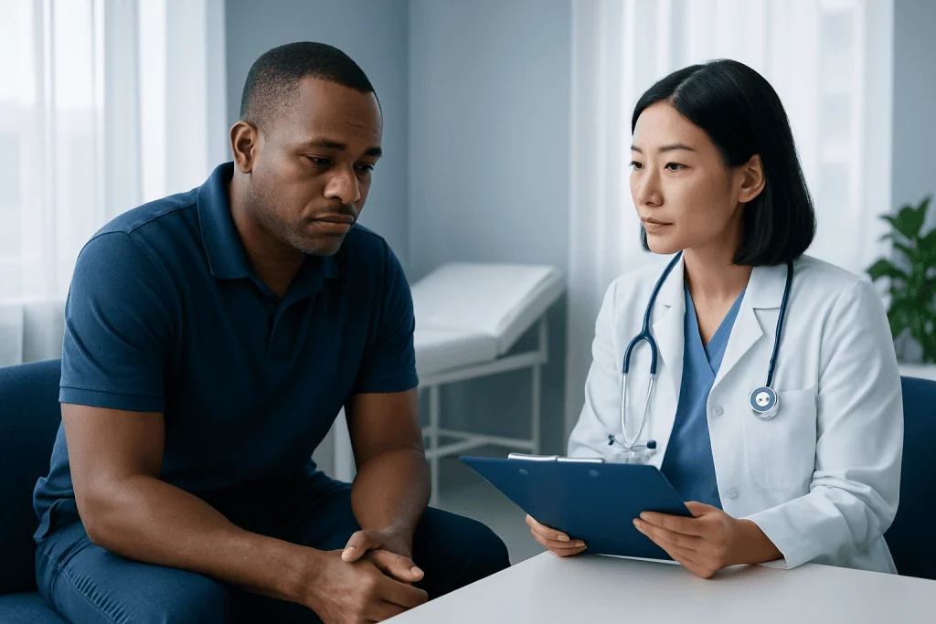 Common causes and risk factors — penile discharge