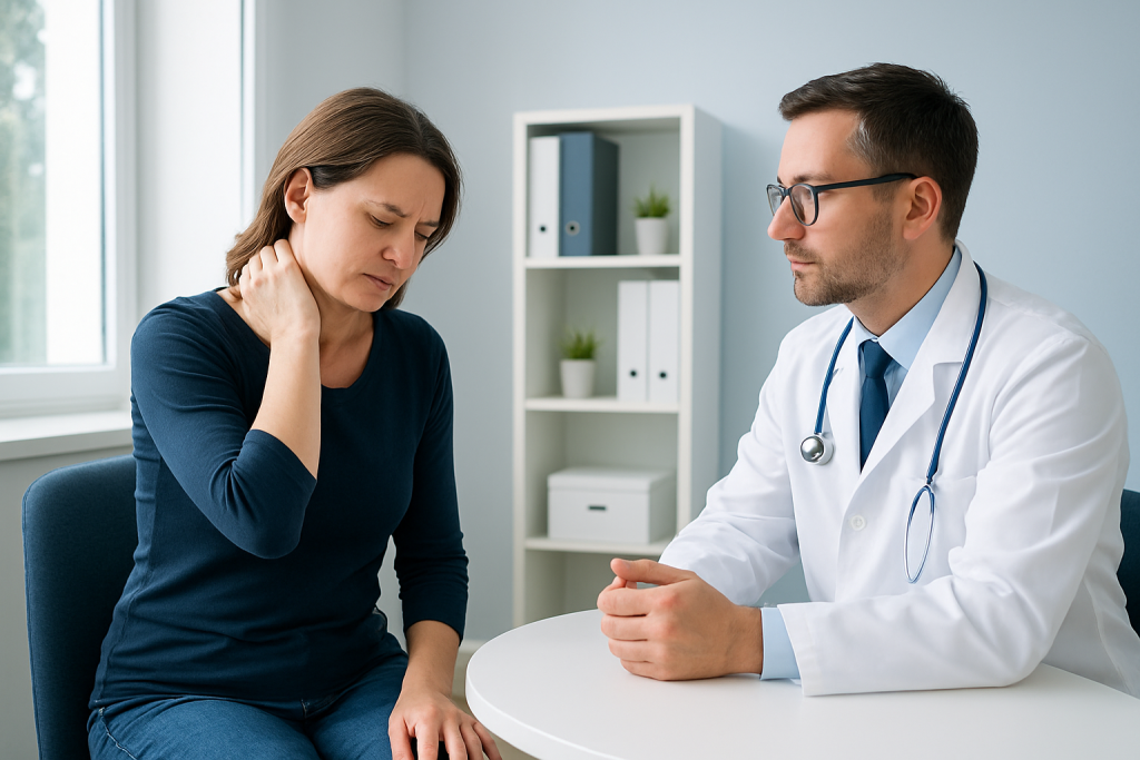Common causes and risk factors — spasm of the neck