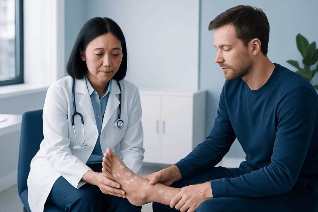 Common Causes and Risk Factors — white spots on feet