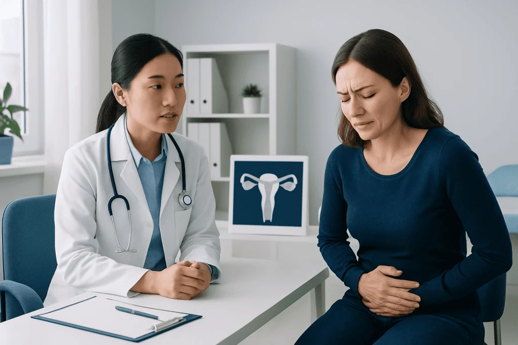 Common causes and risk factors — ovary pain