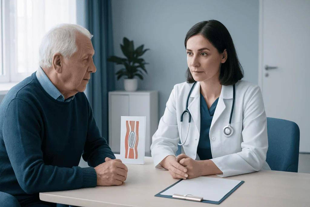 Common causes and risk factors — stentoplasty