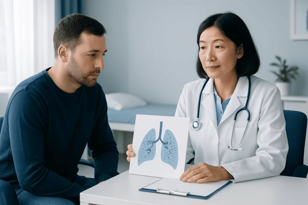Common causes and risk factors — phlegm with black dots